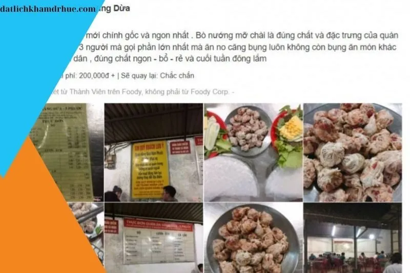 Cảm Nhận Của Thực Khách Về Bò Nướng